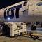 LS Airport Services – nosorożec indyjski obsłużył pierwszy rejs PLL LOT do Delhi LS Airport Services – nosorożec indyjski obsłużył pierwszy rejs PLL LOT do Delhi