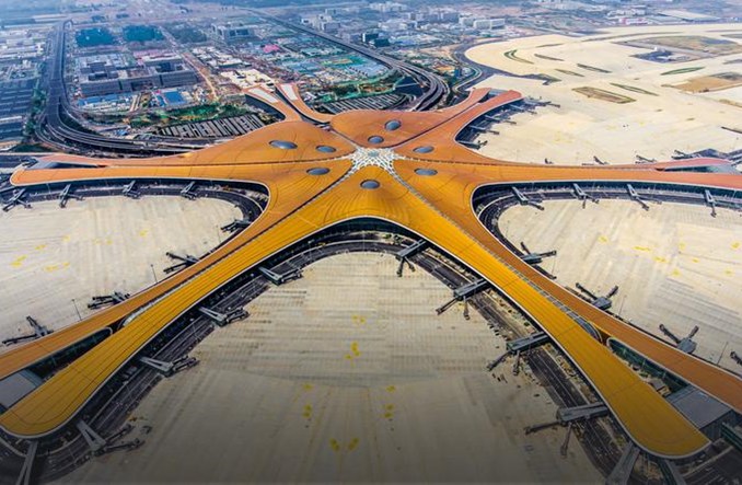 Lotnisko Daxing będzie częściowo zasilane przez baterie słoneczne
