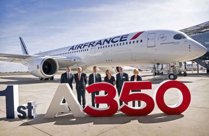 Linia Air France odebrała pierwszego A350-900 