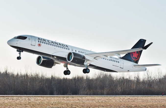 Pierwszy lot airbusa A220-300 dla Air Canada Pierwszy lot airbusa A220-300 dla Air Canada