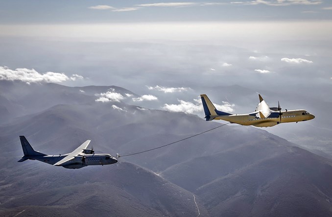 Airbus C295 z powodzeniem tankuje inne samoloty w powietrzu Airbus C295 z powodzeniem tankuje inne samoloty w powietrzu
