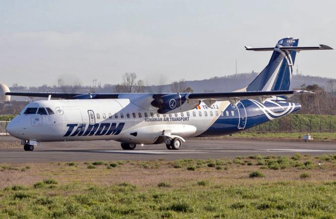 TAROM odebrał pierwszego ATR-a 72-600 w nowym malowaniu
