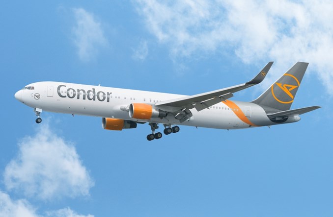 Condor ukarany czasowym zakazem lotów do Chin