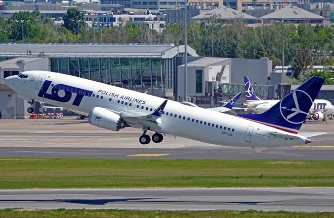 LOT przebazował ostatniego B737 MAX do Lublina LOT przebazował ostatniego B737 MAX do Lublina