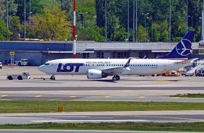 LOT przebazował ostatniego B737 MAX do Lublina LOT przebazował ostatniego B737 MAX do Lublina