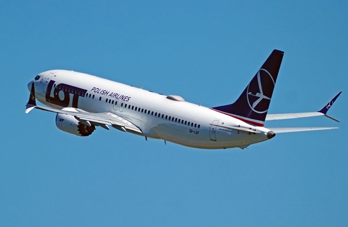 LOT przebazował ostatniego B737 MAX do Lublina LOT przebazował ostatniego B737 MAX do Lublina