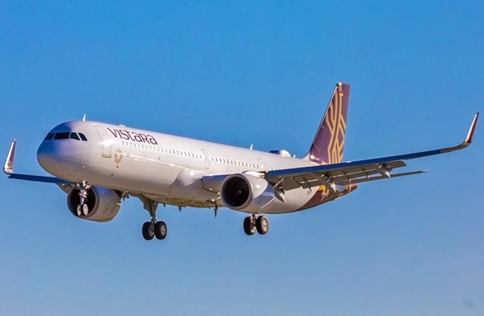 Vistara odebrała pierwszego airbusa A321neo z rozkładanymi fotelami klasy biznes Vistara odebrała pierwszego airbusa A321neo z rozkładanymi fotelami klasy biznes