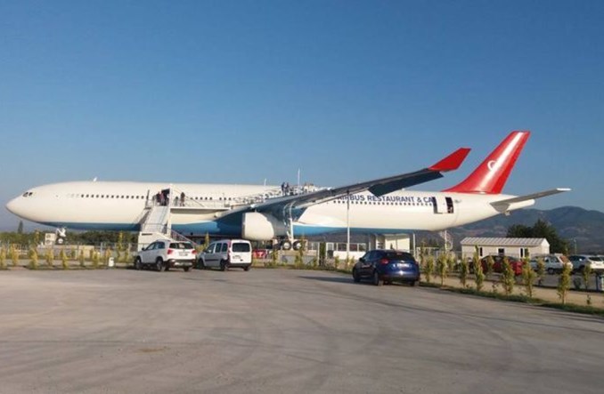 Drugie życie airbusa A340. Restauracja w maszynie Turkish Airlines Drugie życie airbusa A340. Restauracja w maszynie Turkish Airlines