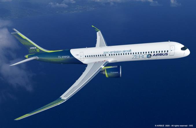 Airbus przedstawia nowy samolot koncepcyjny o zerowej emisji