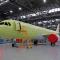 Irkut: Pierwszy MC-21 z rosyjskimi silnikami PD-14 opuścił linię montażu Irkut: Pierwszy MC-21 z rosyjskimi silnikami PD-14 opuścił linię montażu