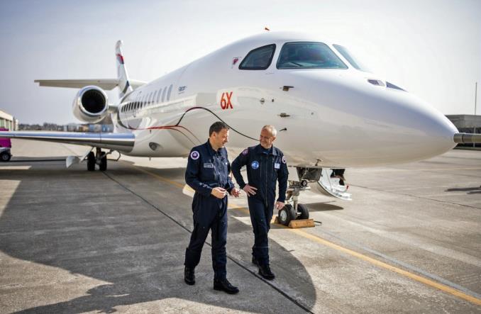 Dassault Aviation: Pierwszy lot techniczny Falcona 6X (Zdjęcia)