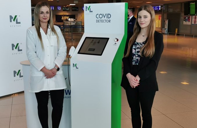 Innowacyjna technologia wykrywania zakażeń na lotnisku w Rzeszowie Innowacyjna technologia wykrywania zakażeń na lotnisku w Rzeszowie