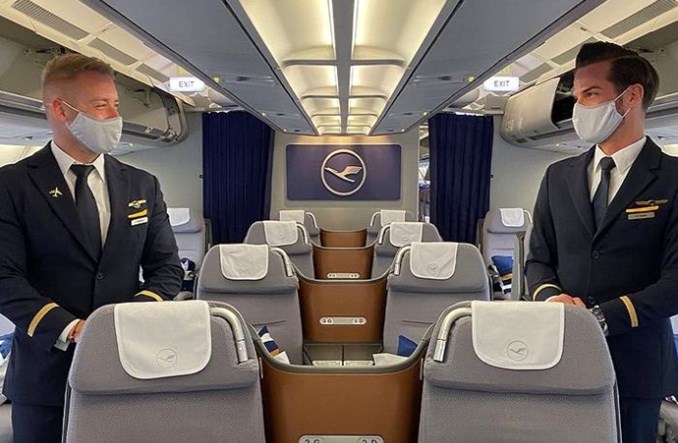 Lufthansa oferuje sypialne rzędy siedzeń