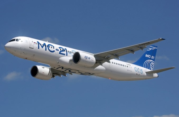 Irkut: MC-21 z rosyjskimi silnikami PD-14 już w pełnym malowaniu producenta (Zdjęcia) Irkut: MC-21 z rosyjskimi silnikami PD-14 już w pełnym malowaniu producenta (Zdjęcia)