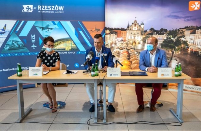 Lotnisko w Jasionce i Miasto Rzeszów wznawiają współpracę promocyjną
