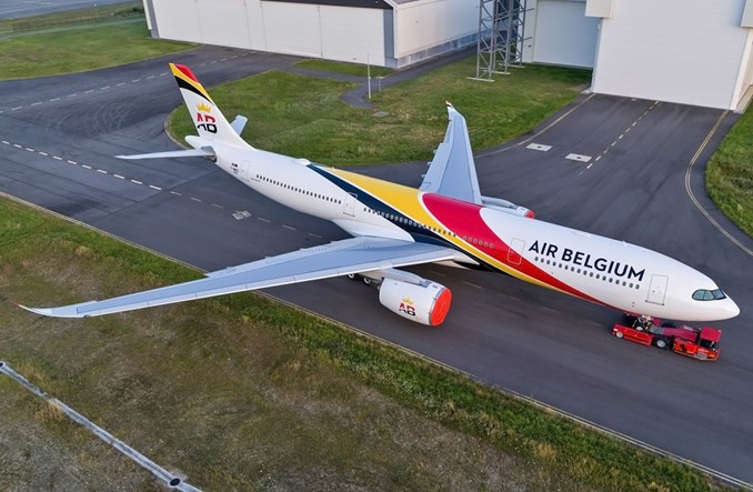 Air Belgium: Pierwszy A330neo już w pełnych barwach (zdjęcia)
