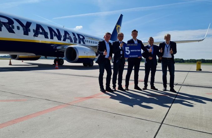 Pięć nowych połączeń Ryanaira z Wrocławia. Zimą 30 tras z Dolnego Śląska