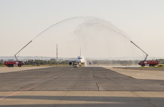 Pierwszy rejs Wizz Air z Oslo do Rzeszowa i niemal komplet pasażerów Pierwszy rejs Wizz Air z Oslo do Rzeszowa i niemal komplet pasażerów