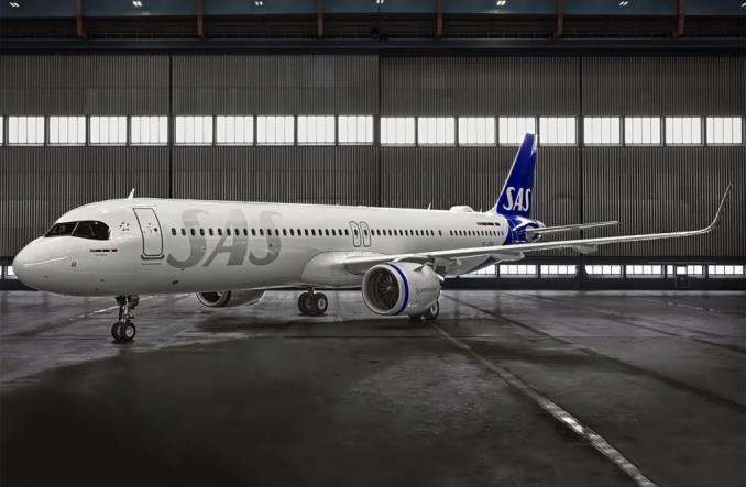 SAS: Pierwszy dalekodystansowy lot nowego airbusa A321 Long Range