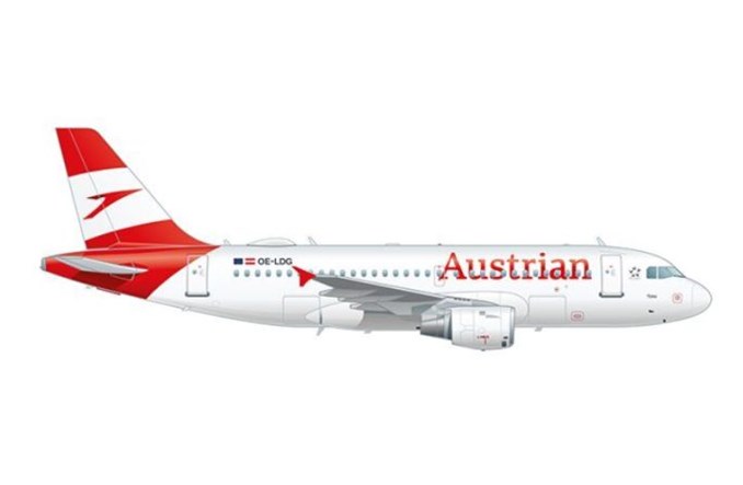Ostatni A319 opuszcza flotę Austrian Airlines