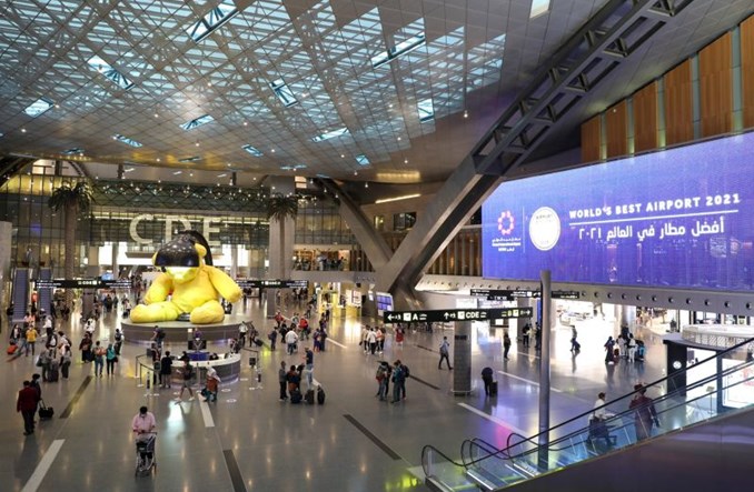 Doha-Hamad: Ponad 17,7 mln pasażerów w 2021 roku, wzrost o 41 proc. 