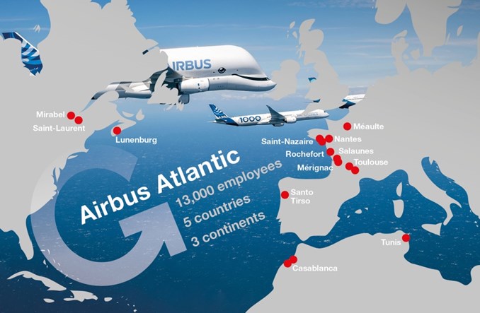 Airbus ogłasza nową spółkę – Airbus Atlantic
