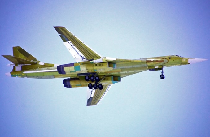 Nowy Tupolew Tu-160M już po pierwszym locie technicznym