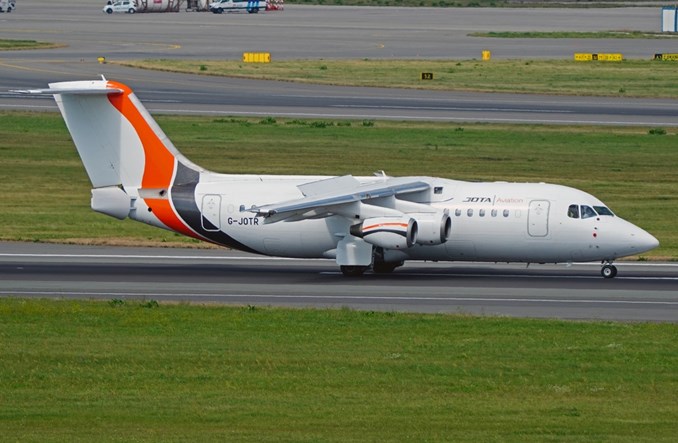 JOTA Aviation zawiesza działalność. Ostatni komercyjny operator BAe 146 w Europie