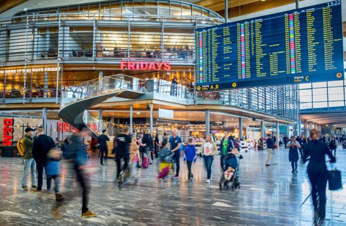 Prawie 3,7 mln pasażerów w kwietniu w portach Norwegii
