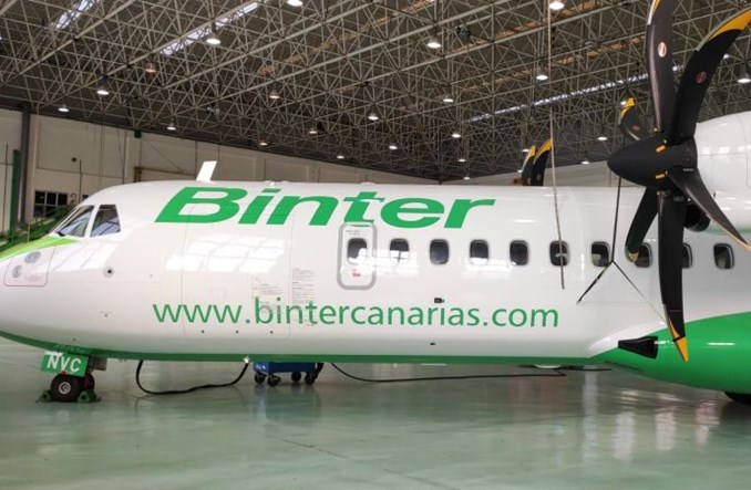 Binter Canarias zwiększy oferowanie o 70 proc. w zimie