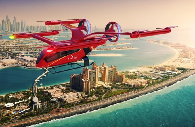 Pierwsza powietrzna taksówka w Dubaju w 2026 roku