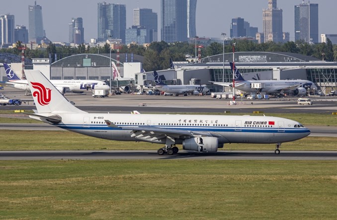 Air China powróciła na Lotnisko Chopina