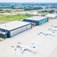 Katowice: Trzeci hangar do obsługi technicznej samolotów (zdjęcia)