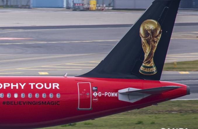 Puchar Świata FIFA zawitał do Polski na pokładzie airbusa A320