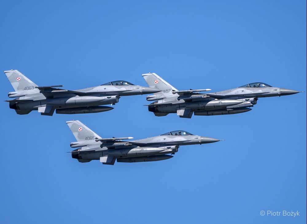 MON: Pierwsza Polka za sterami F-16