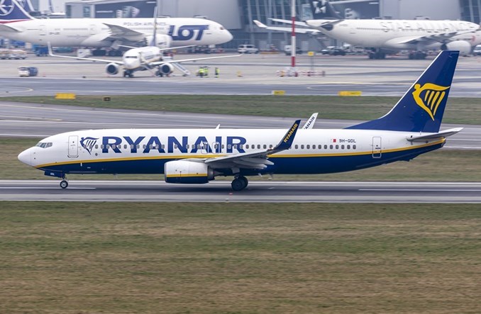 Ryanair chętny do przejęcia kolejnych slotów na Lotnisku Chopina