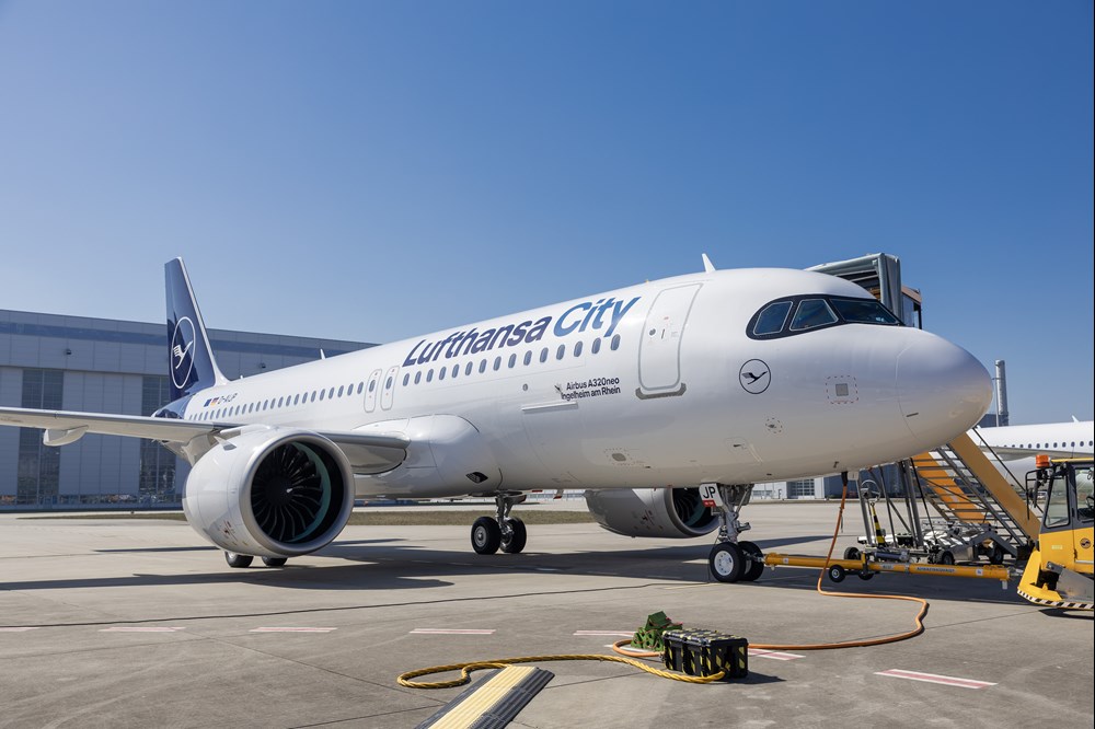 Fabrycznie nowy A320neo dla Lufthansa City Airlines
