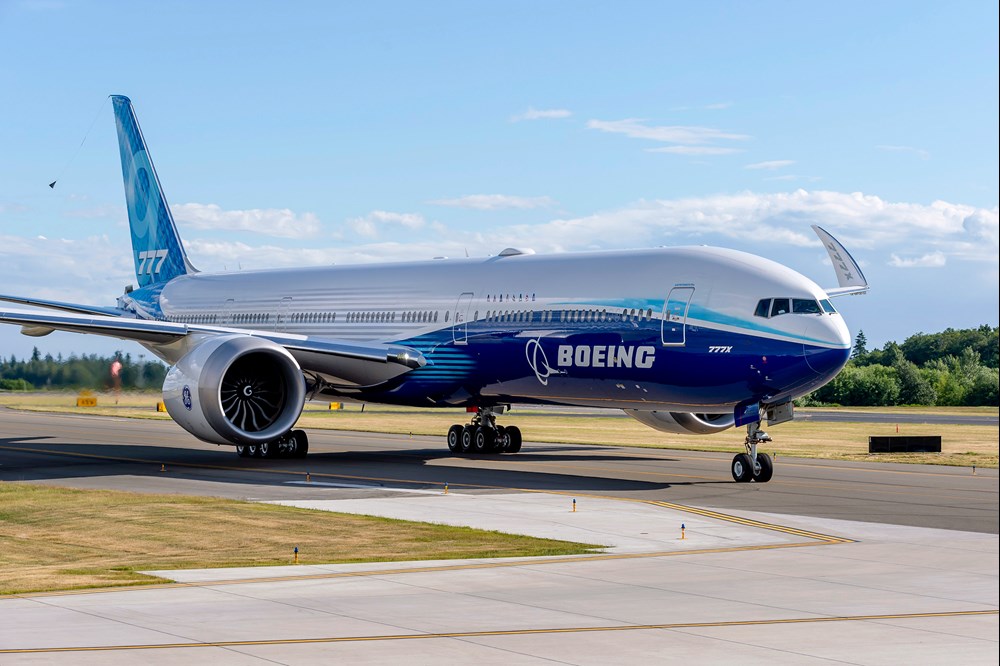 Czwarty B777X powrócił do testów