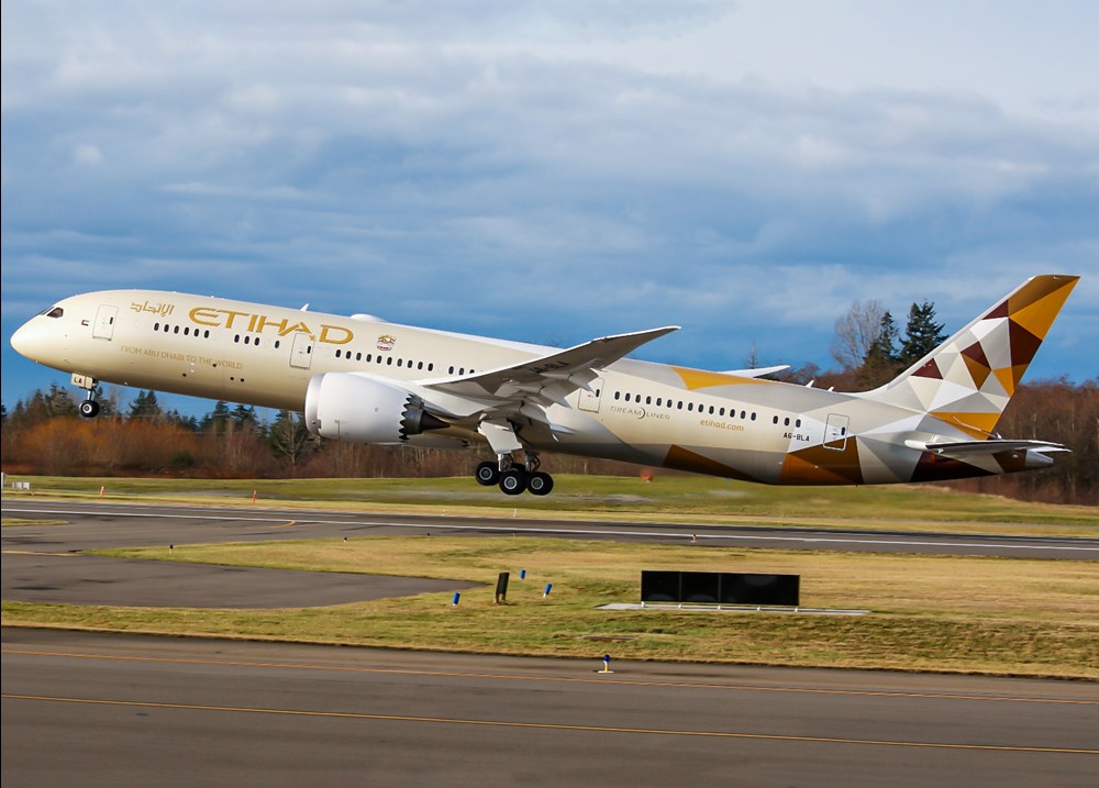 Etihad Airways zamówią 28 boeingów B777X i B787