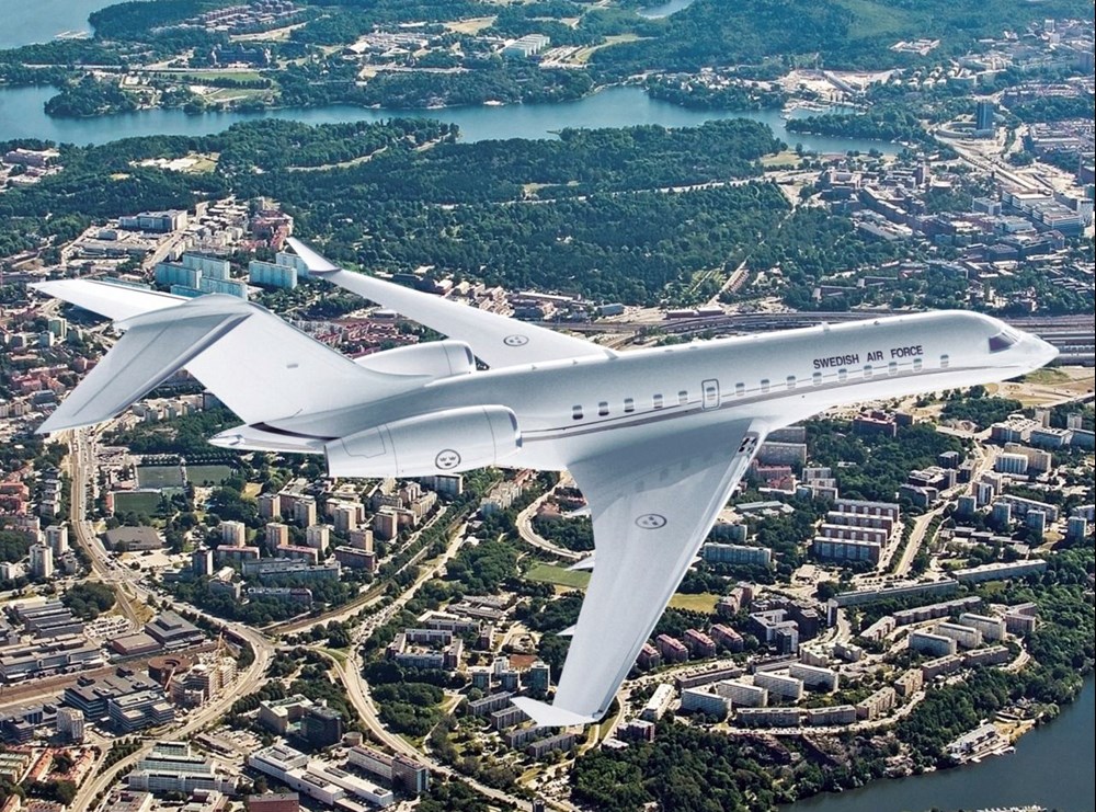 Szwecja kupuje bombardiery Global 6500 do transportu VIP-ów