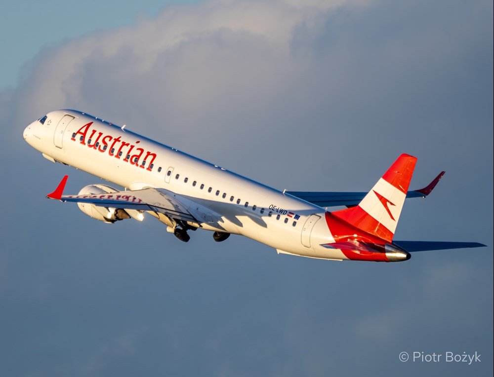 Austrian: Koniec regionalnej floty E195. Będzie więcej A320neo