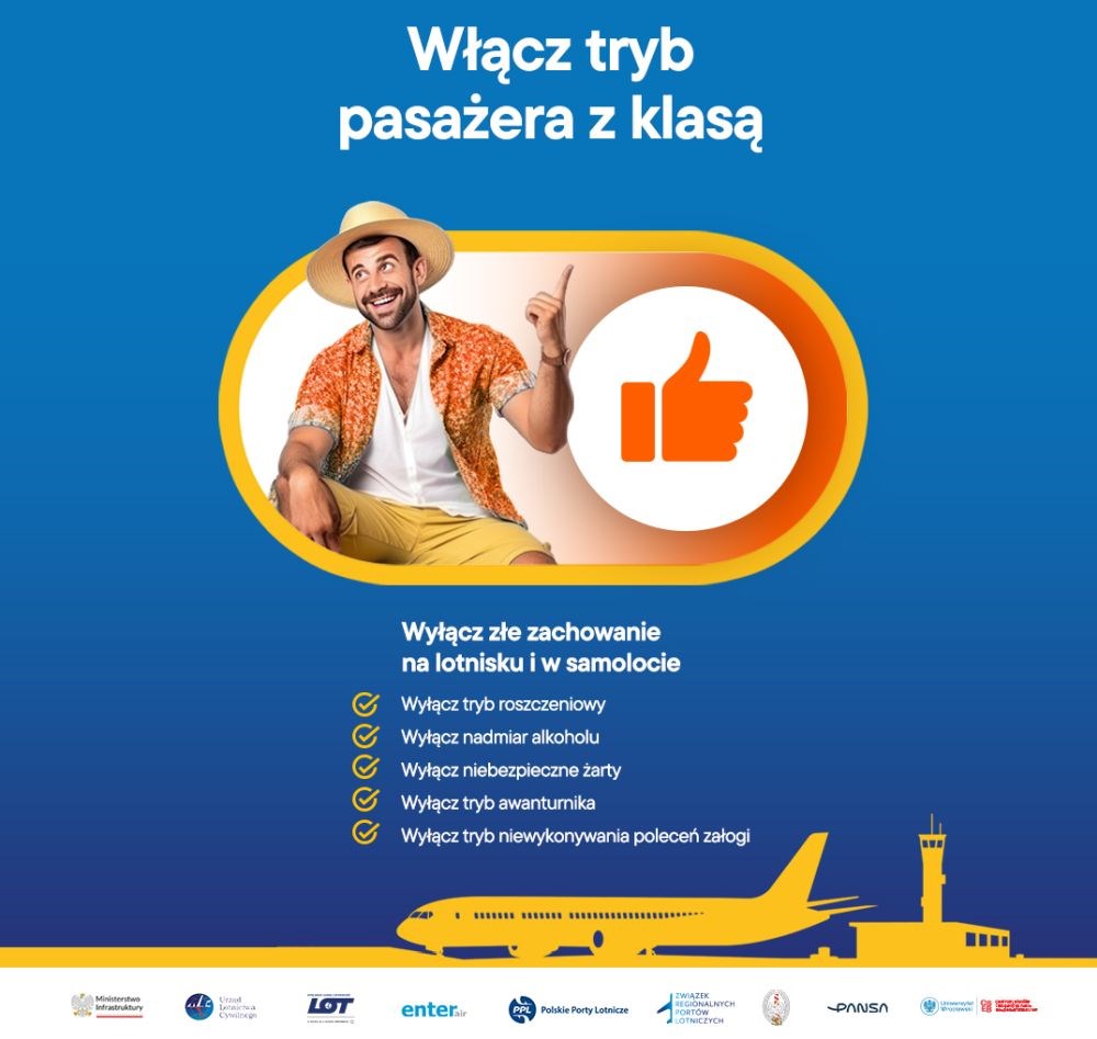 ULC: Nowa kampania na rzecz bezpieczeństwa lotniczego