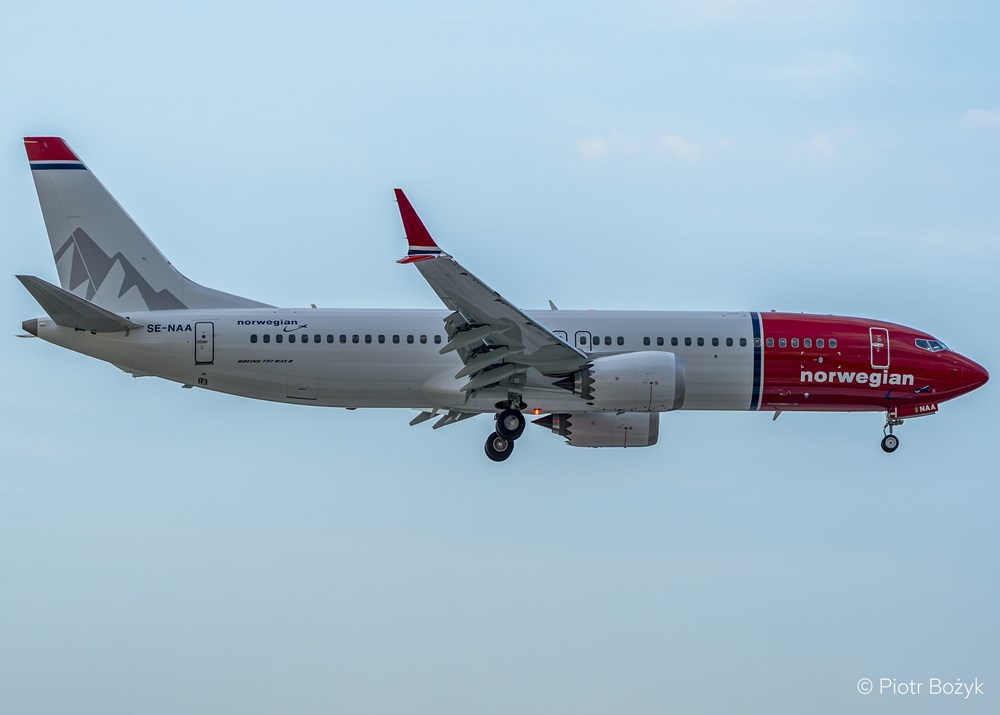 Rosną dostawy B737 MAX do Norwegiana. Już 10 nowych maszyn w 2025 r.