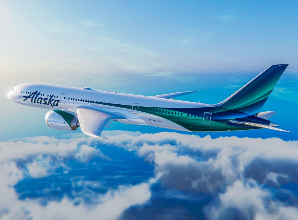 Alaska Airlines polecą do Londynu, Rejkiawiku i Rzymu. Nowe malowanie B787