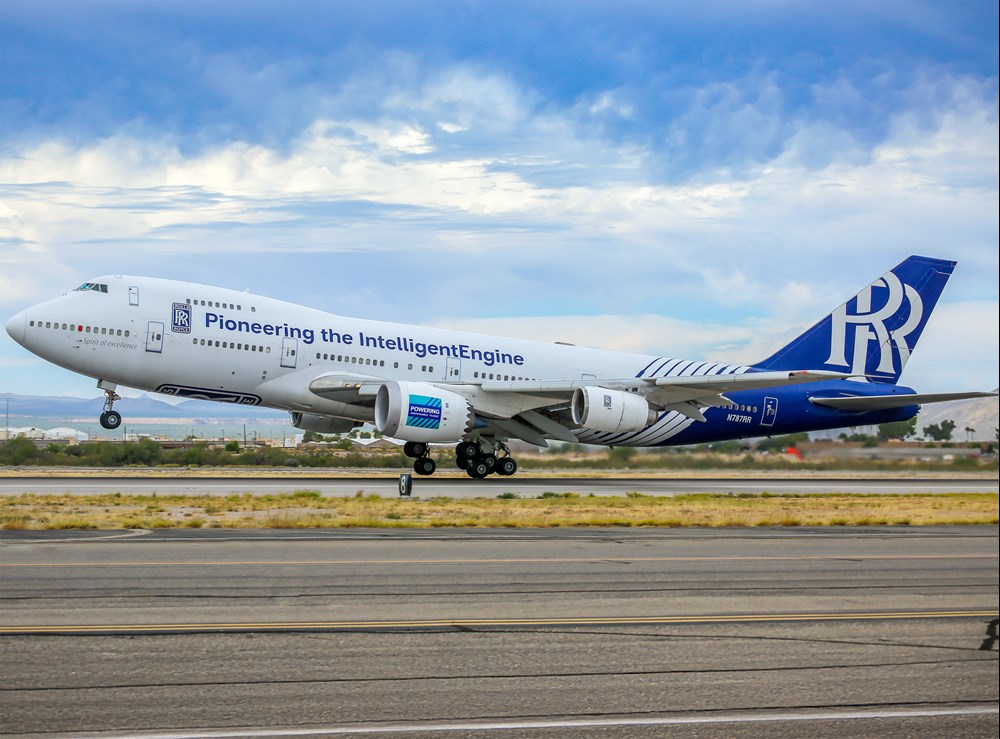 Rolls-Royce wycofał z użytkowania testowego B747-200
