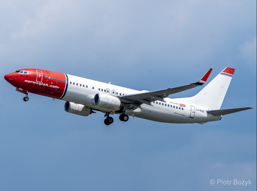 Lipiec w Norwegian Air i Widerøe najlepszy od pandemii