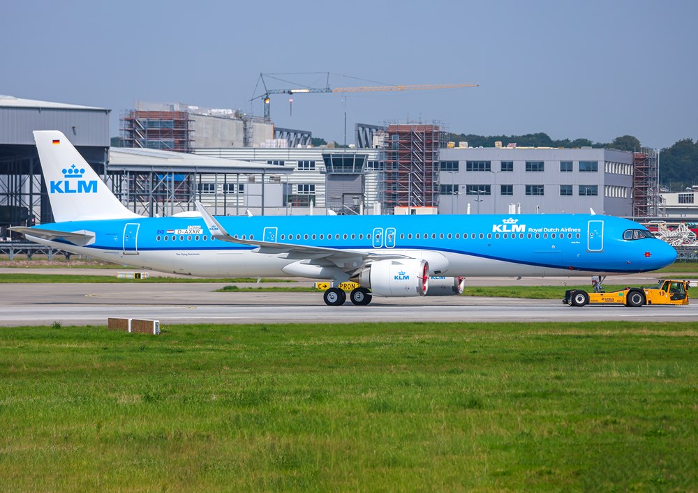 KLM odebrały 10. airbusa A321neo