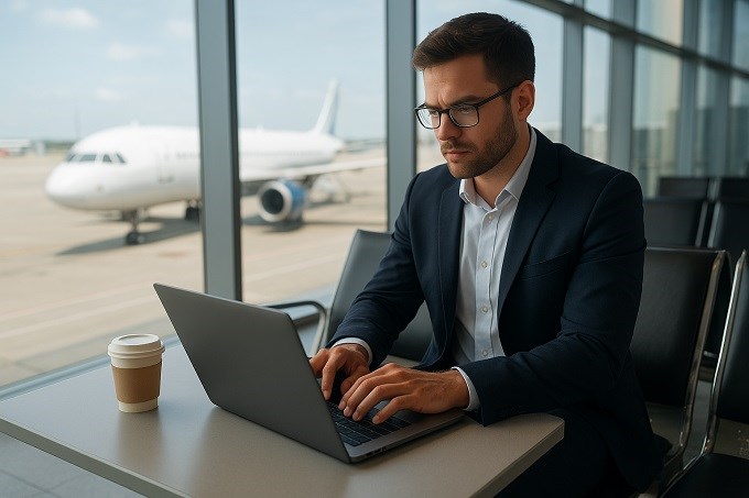 Podróże samolotem a codzienna praca biurowa – jak to ze sobą pogodzić?