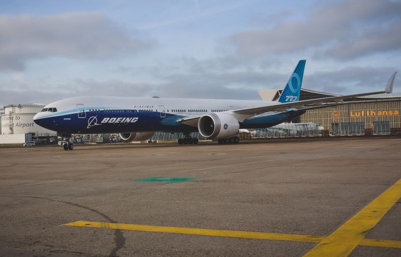 Kolejna faza testów B777X