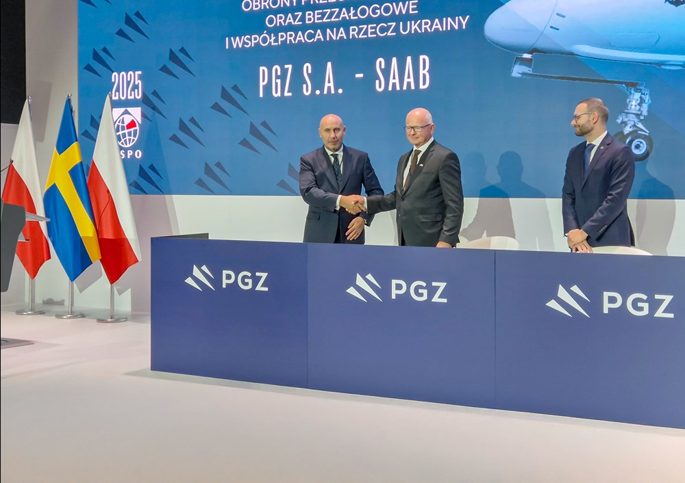 Saab z porozumieniem z Polską Grupą Zbrojeniową